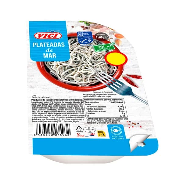 VICI Plateadas de mar 100 g. - 0.1 kg - Imagen del producto en Findit