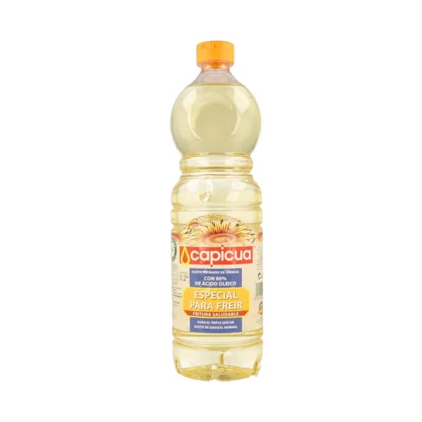 CAPICUA Aceite de girasol alto oleico botella de 1 l. - 1 l - Imagen del producto en Findit