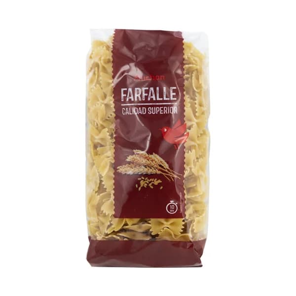 PRODUCTO ALCAMPO Pasta Farfalle de calidad superior paquete de 500 g. - 0.5 kg - Imagen del producto en Findit