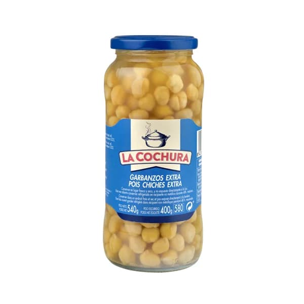 LA COCHURA Garbanzo cocido LA COCHURA frasco de 400 g. - 0.4 kg - Imagen del producto en Findit