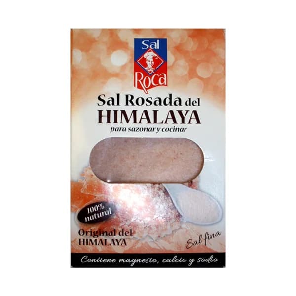 SAL ROCA Sal rosa fina del Himalaya especial para cocinar y sazonar SAL ROCA 500 g. - 0.5 kg - Imagen del producto en Findit