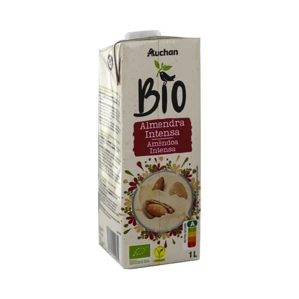 ALCAMPO ECOLÓGICO Bebida de almendras son sabor intenso 1 l. - 1 l - Imagen del producto en Findit
