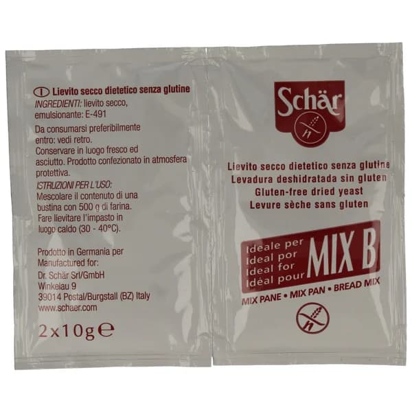 SCHÄR Levadura deshidratada sin gluten 20 g. - 1 ud - Imagen del producto en Findit