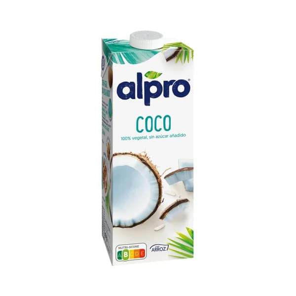 ALPRO Bebida de coco con arroz, 100% vegetal y sin azúcares añadidos  1 l. - 1 l - Imagen del producto en Findit