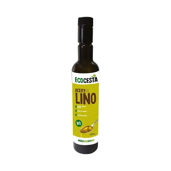 ECOCESTA Aceite de lino de cultivo ecológico 500 ml. - 0.5 l - Imagen del producto en Findit