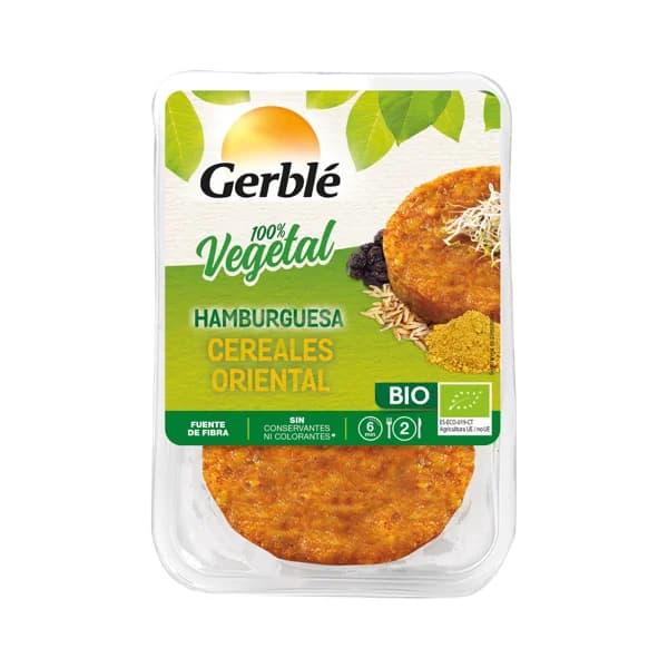 CÉRÉAL BIO Hamburguesa ecológica de tofu con zanahorias 2 uds x 80 g. - 0.16 kg - Imagen del producto en Findit
