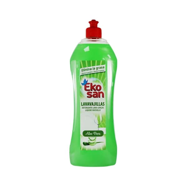 EKOSAN Detergente lavavajillas a mano con extracto de aloe vera EKOSAN 800 ml. - 0.8 l - Imagen del producto en Findit
