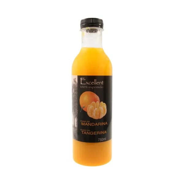 EXCELLENT Zumo refrigerado exprimido exprimido de mandarina EXCELLENT botella de 75 cl. - 0.75 l - Imagen del producto en Findit
