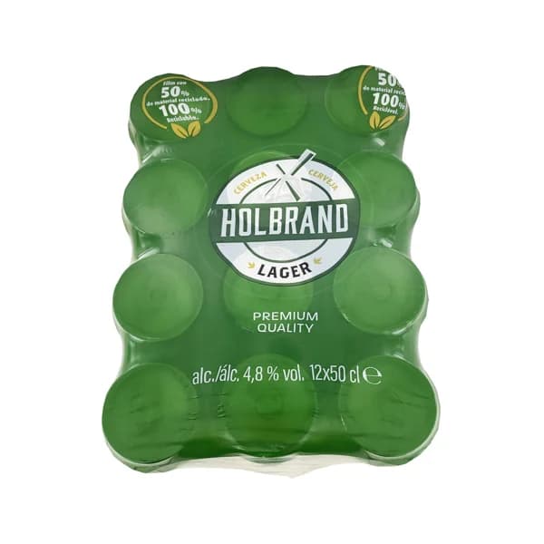 HOLBRAND Cerveza clásica  pack 12 latas de 50 cl. - 6 l - Imagen del producto en Findit