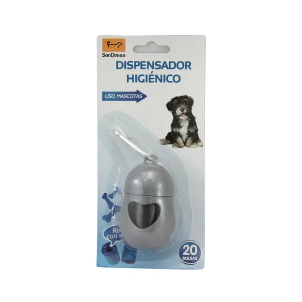 SANDIMAS Dispensador de bolsas de excrementos para perros 1 uds 20 bolsitas - 1 ud - Imagen del producto en Findit