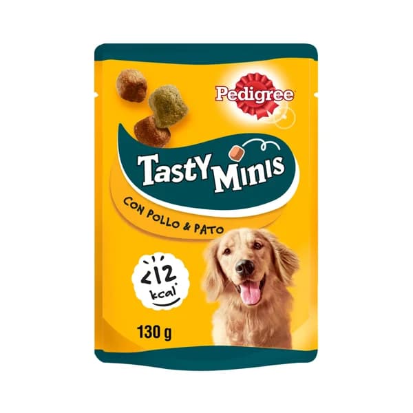 PEDIGREE Bocaditos con sabor a pollo para perros PEDIGREE TASTY BITES 130 g. - 0.13 kg - Imagen del producto en Findit