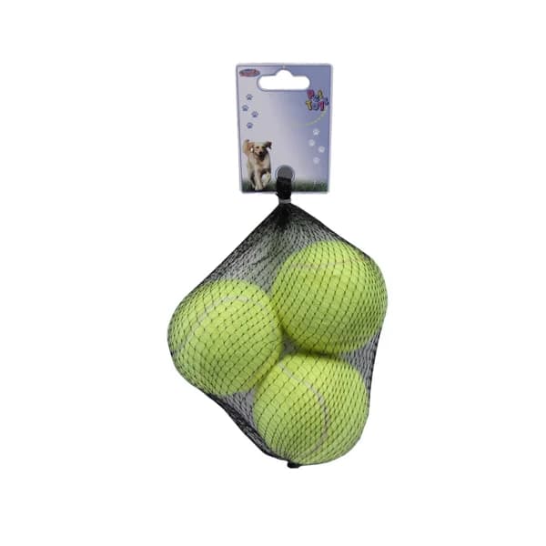 SANDIMAS Pelota de tenis mediana para perros SANDIMAS 3 uds - 1 ud - Imagen del producto en Findit