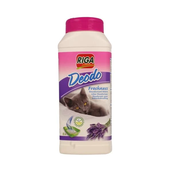 RIGA Desodorizante para arena con aroma lavanda RIGA DEODO 750 gr, - 0.75 kg - Imagen del producto en Findit