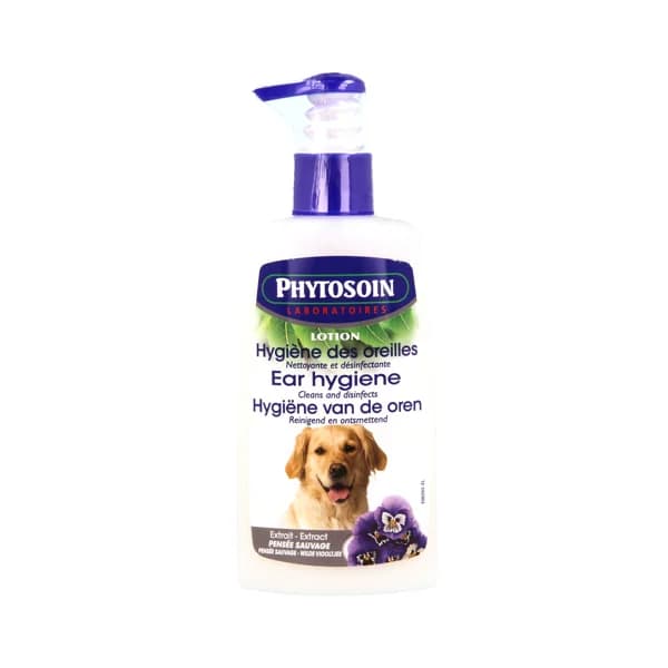 PHYTOSOIN Loción para limpiar y desinfectar las orejas de perro, 150 ml. - 0.15 l - Imagen del producto en Findit