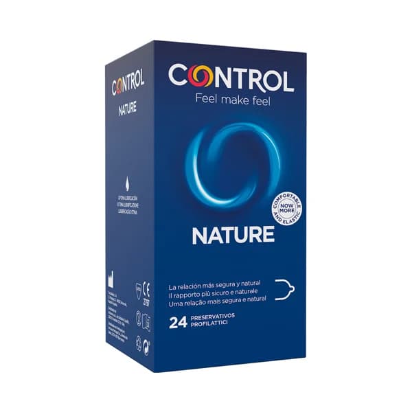CONTROL Preservativo lubricados con perfecta adaptabilidad CONTROL Nature 24 uds. - 1 ud - Imagen del producto en Findit
