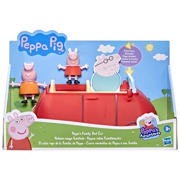 Peppa Pig El Auto Rojo De La Familia De Peppa +3 Años - 1 ud - Imagen del producto en Findit