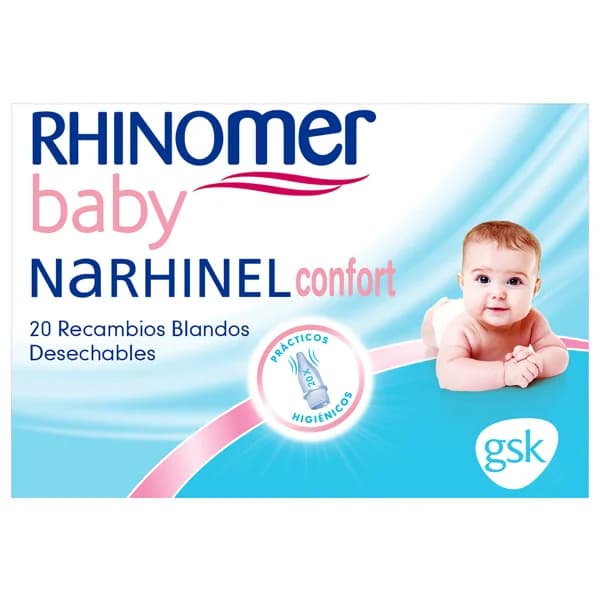 RHINOMER Recambios blandos desechables con filtro absorbente RHINOMER baby 20 uds. - 1 ud - Imagen del producto en Findit