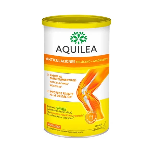 AQUILEA Articulaciones Complemento alimenticio en polvo a base de colágeno y magnesio con sabor a limón 375 g. - 0.38 kg - Imagen del producto en Findit