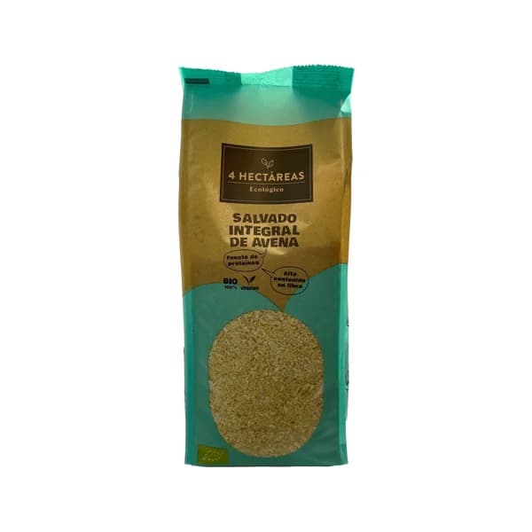 4 HECTÁREAS BIO  Salvado de avena 500 g - 0.5 kg - Imagen del producto en Findit