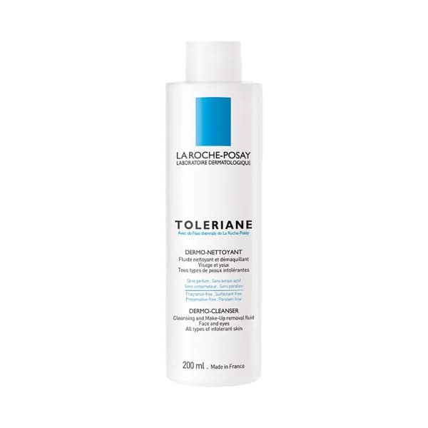 LA ROCHE POSAY Limpiador y desmaquillador con o sin aclarado para rostro y ojos LA ROCHE POSAY Toleriane 200 ml. - 0.4 l - Imagen del producto en Findit