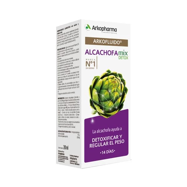 ARKOPHARMA Arkofluido Complemento alimenticio a base de extracto de alcachofa 280 ml. - 0.28 l - Imagen del producto en Findit
