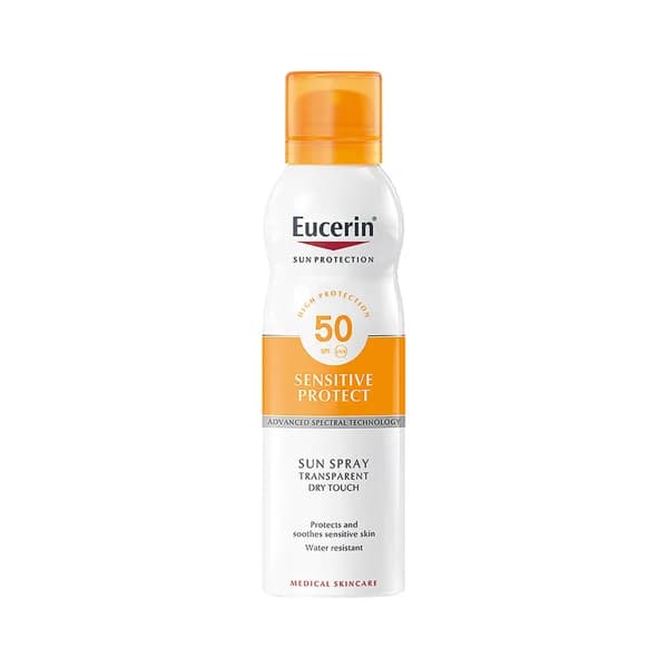 EUCERIN Spray solar con acción protectora, acabado transparente y FPS 50 (muy alto) EUCERIN Sensitive protect 200 ml. - 0.2 l - Imagen del producto en Findit