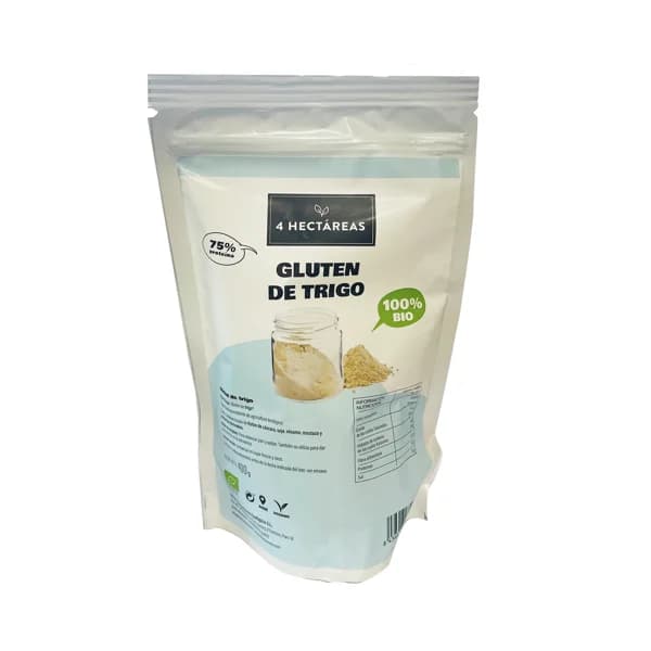 4 HECTÁREAS Bio Gluten de trigo bio 400 g - 0.4 kg - Imagen del producto en Findit