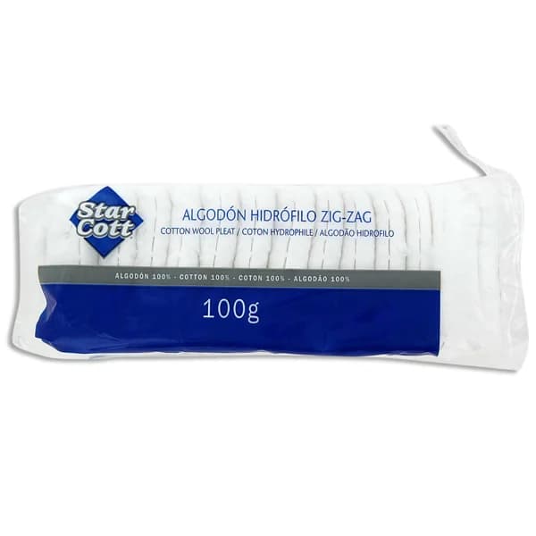 STAR COTT Algodones precortados en zig-zag STAR COTT 100 gr - 0.1 kg - Imagen del producto en Findit