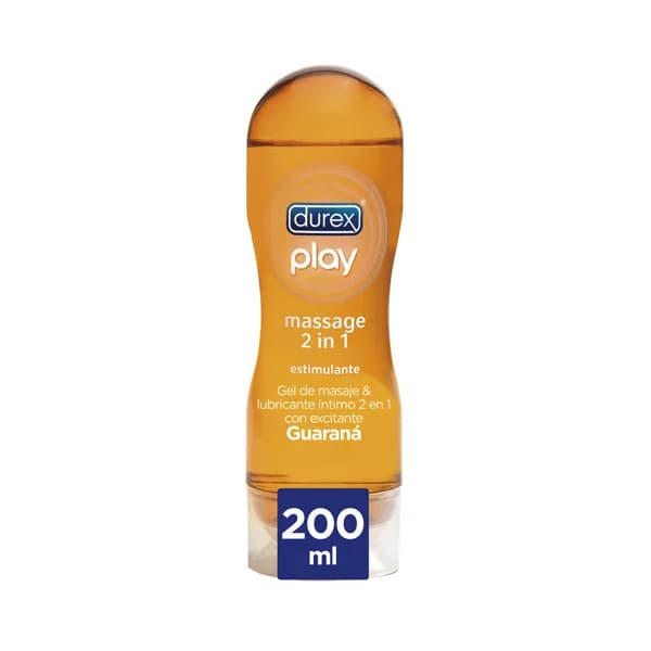 DUREX Gel de masaje y lubricante íntimo con excitante extracto de Guaraná DUREX Play 200 ml. - 0.2 l - Imagen del producto en Findit