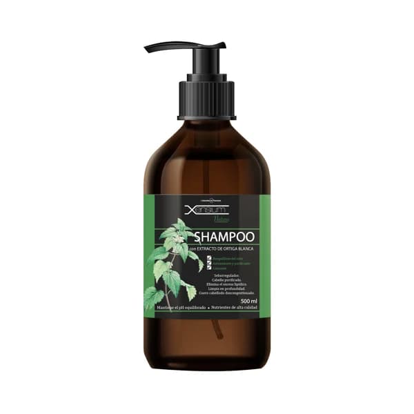 XENSIUM Nature Champú con extracto de Ortiga blanca especialmente indicado para cabellos grasos 500 ml. - 0.5 l - Imagen del producto en Findit
