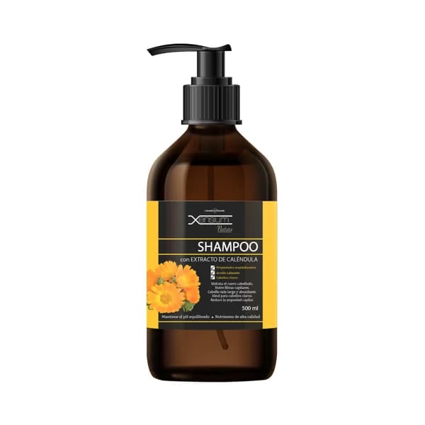 XENSIUM Nature Champú con extracto de caléndula especialmente indicado para la caspa severa y picores 500 ml. - 0.5 l - Imagen del producto en Findit