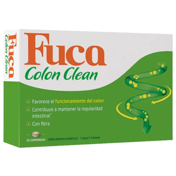 FUCA Complemento alimenticio que ayuda al correcto funcionamiento del Colon FUCA Colon clean 30 comprimidos. - 1 ud - Imagen del producto en Findit
