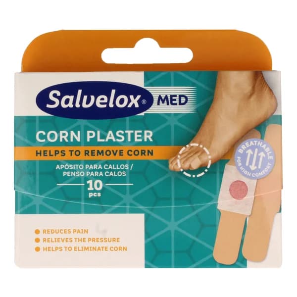 SALVELOX Apositos para la eliminación y reducción de dolor de callos SALVELOX 10 uds. - 1 ud - Imagen del producto en Findit