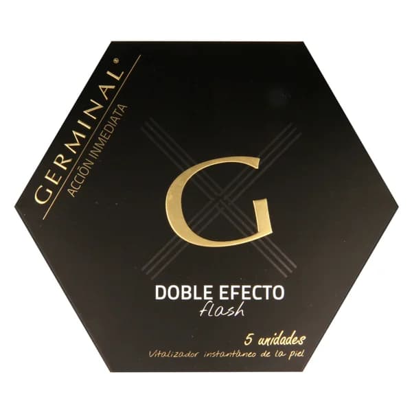 GERMINAL Ampollas revitalizadoras de la piel con efecto flash GERMINAL Doble efecto flash 5 uds. - 1 ud - Imagen del producto en Findit