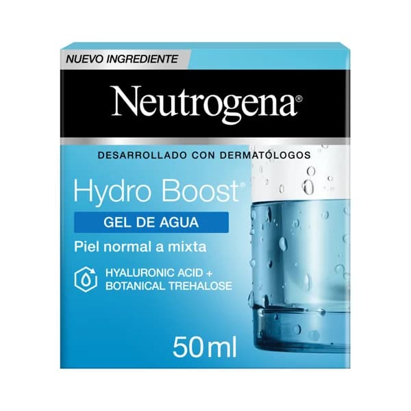 NEUTRÓGENA Crema facial hidratante (gel de agua), para pieles normales a mixtas NEUTRÓGENA Hydro boost 50 ml. - 0.05 l - Imagen del producto en Findit