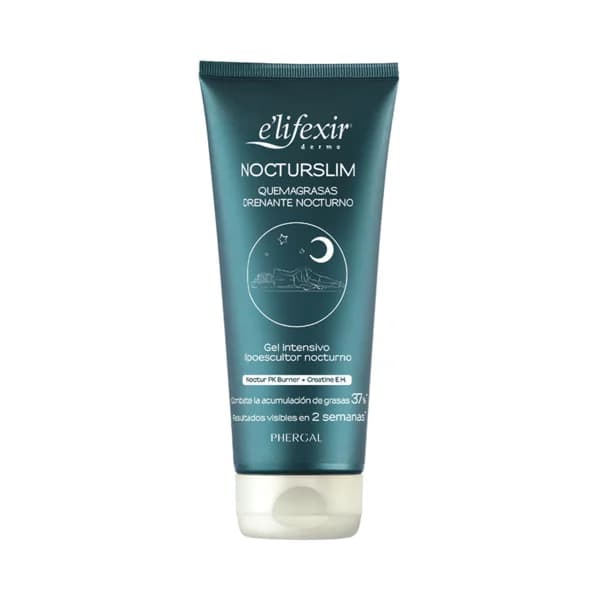E'LIFEXIR Crema de noche drenante y quemagrasas con textura gel y acción intensiva E'LIFEXIR Nocturslim 200 ml. - 0.2 l - Imagen del producto en Findit