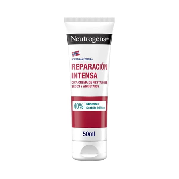 NEUTRÓGENA Crema CICA de pies con acción hidratación intensa, para talones secos y agrietados 50 ml. - 0.05 l - Imagen del producto en Findit
