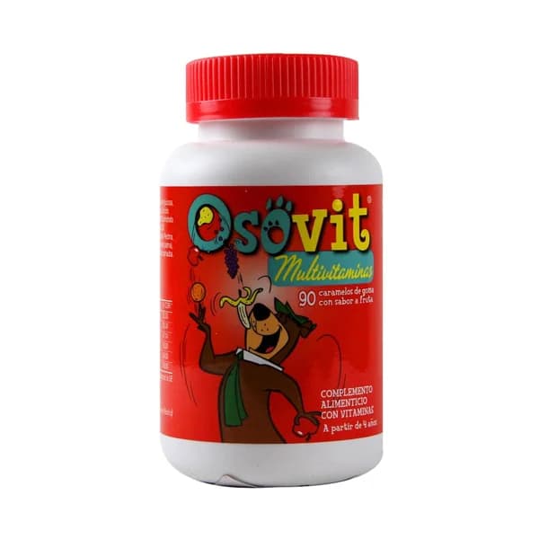 OSOVIT Multivitaminas OSOVIT 90 Caramelos de goma 180 gr - 0.18 kg - Imagen del producto en Findit