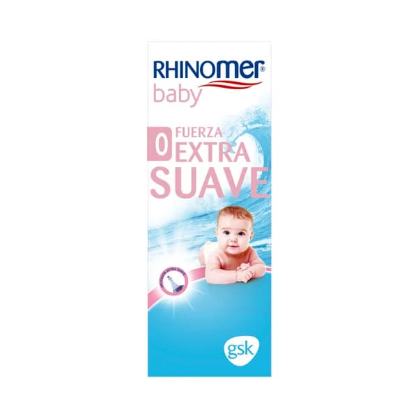 RHINOMER Agua de mar para limpieza nasal fuerza 0 (extra suave) RHINOMER baby 115 ml. - 0.12 l - Imagen del producto en Findit