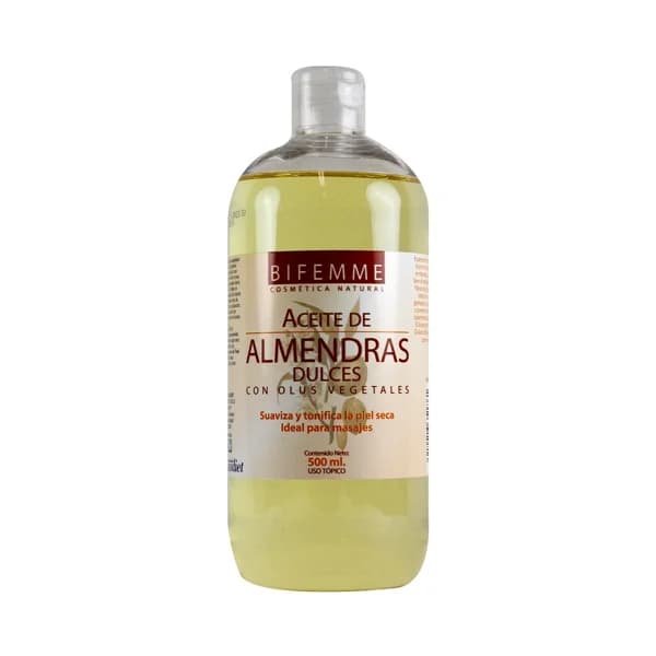 BIFEMME Aceite corporal de almendras dulces especial para piel seca BIFEMME 500 ml. - 0.5 l - Imagen del producto en Findit