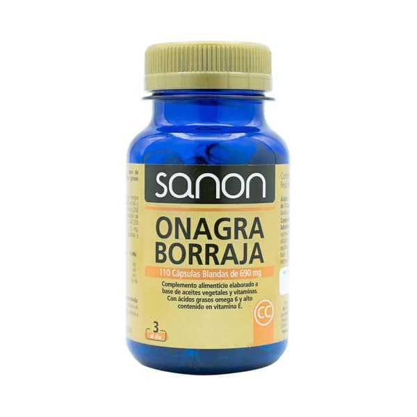 SANON Complemento alimenticio a base de aceites vegetales y vitaminas 110 cápsulas. - 1 ud - Imagen del producto en Findit