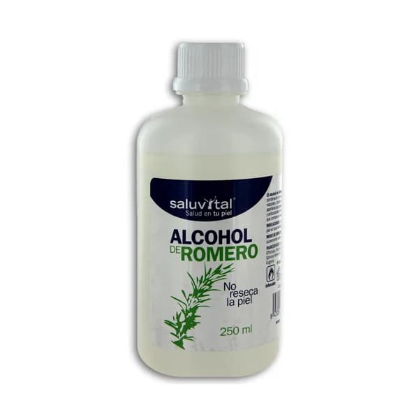 SALUVITAL Alcohol de romero que limpia, hidrata y mantiene la piel en buen estado SALUVITAL 250 ml. - 0.25 l - Imagen del producto en Findit