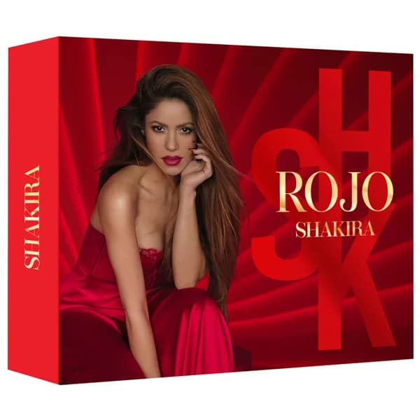 SHAKIRA Rojo Estuche con agua de perfume y loción corporal para mujer. - 1 ud - Imagen del producto en Findit
