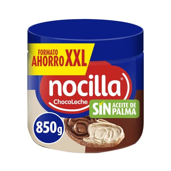NOCILLA Duo Maxi Crema dos chocolates para untar 850 g. - 0.85 kg - Imagen del producto en Findit