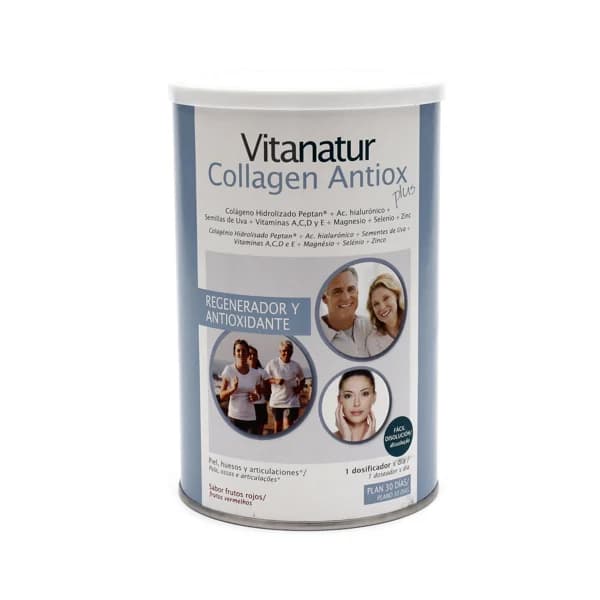 VITANATUR Colágneo regenerador y antioxidante, con sabor a frutos rojos VITANATUR 360 g. - 0.36 kg - Imagen del producto en Findit