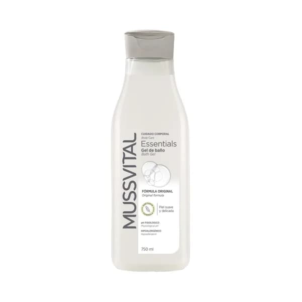 MUSSVITAL Essentials Gel de baño fórmula original 750 ml. - 0.75 l - Imagen del producto en Findit