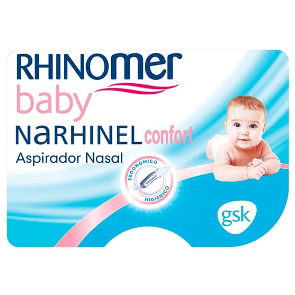RHINOMER Aspirador de mucosidad + 2 recambios blandos desechables RHINOMER Baby. - 1 ud - Imagen del producto en Findit