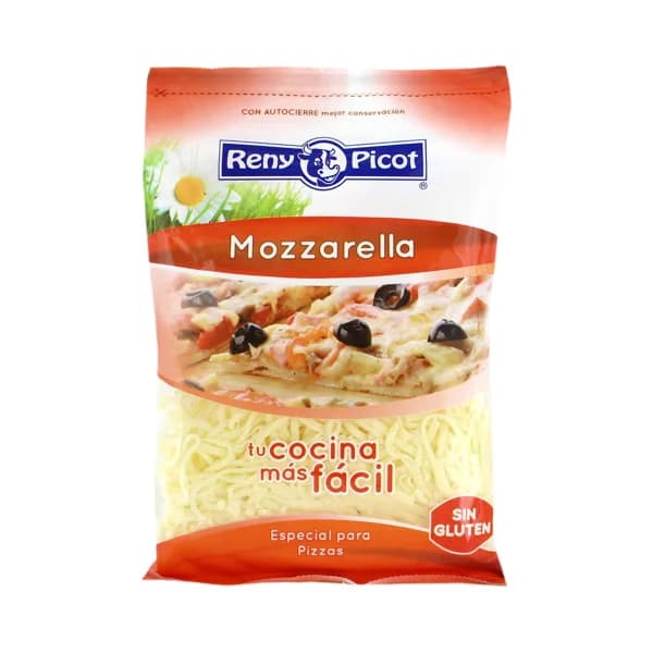 RENY PICOT Queso rallado mozzarella RENY PICOT 150 g. - 0.15 kg - Imagen del producto en Findit