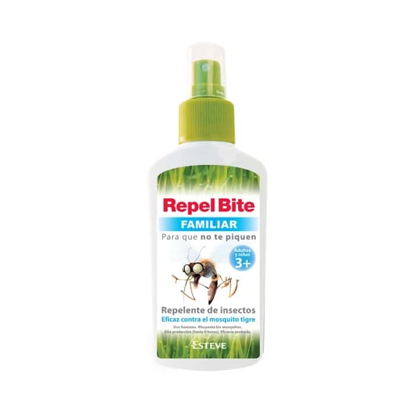 REPEL BITE Spray repelente de insectos, eficaz contra el mosquito tigre REPEL BITE Familiar 100 ml - 0.1 l - Imagen del producto en Findit