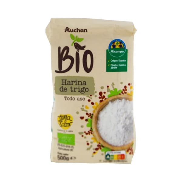 ALCAMPO CULTIVAMOS LO BUENO ECOLÓGICO Harina de trigo 500 g. - 0.5 kg - Imagen del producto en Findit